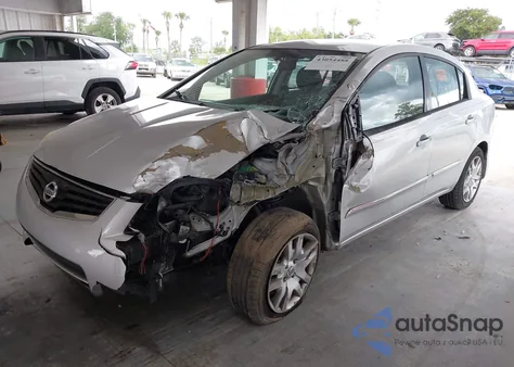 2012 Nissan Sentra 2.0 S z USA, uszkodzony, nr VIN 3N1AB6AP2CL777397